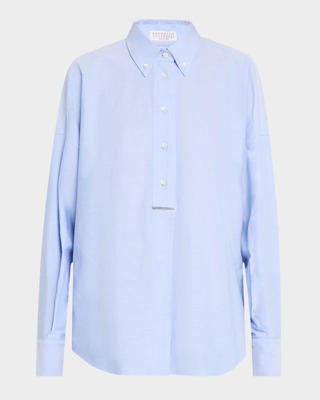 Cotton Oxford Button Down Shirt
